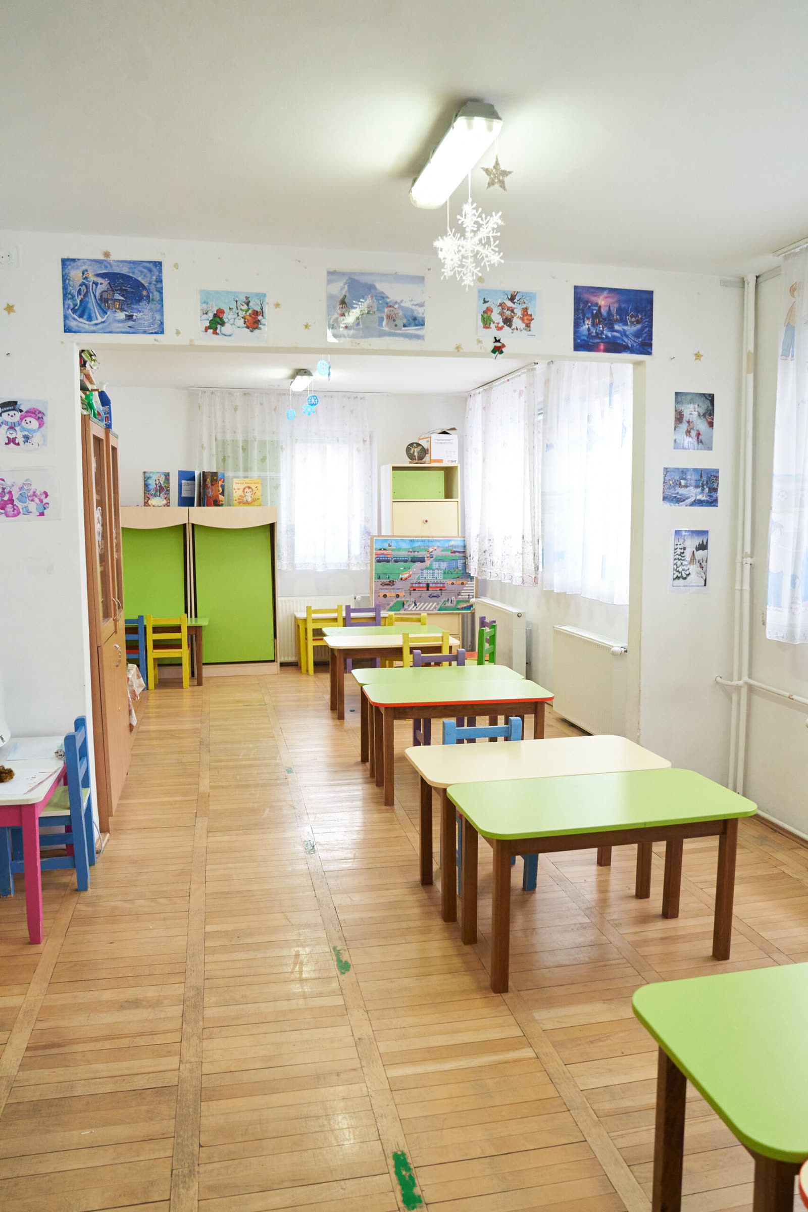 Spațiu de activitate din grădiniță